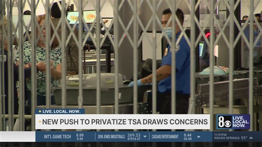 Proposal to privatize security screenings creates pushback from TSA union reps