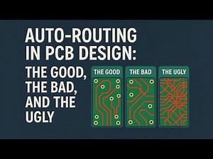 Auto-Routing in PCB Design: The Good, The Bad, and The Ugly
