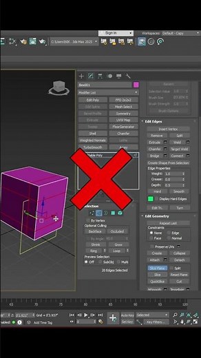 3ds Max Shortcut to Add Segments Instantly! 🔥