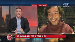200K views · 2.5K reactions | JT roasts 'Cockroach' Gal ahead of his fight with Justis Huni.  Watch 100% Footy - 10pm on Channel 9. | NRL on Nine | Facebook