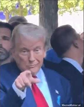 Trump thumbs up