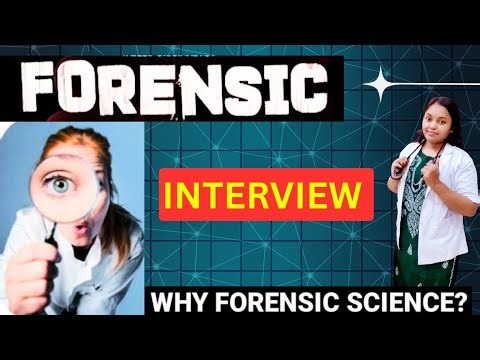 Forensic science technician interview | Forensic Laboratory Techniques Interview | PD Classes