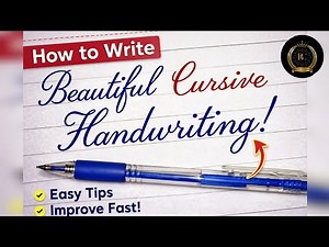 How to write good handwriting practice | Neat and clean cursive Handwriting | Fair Handwriting