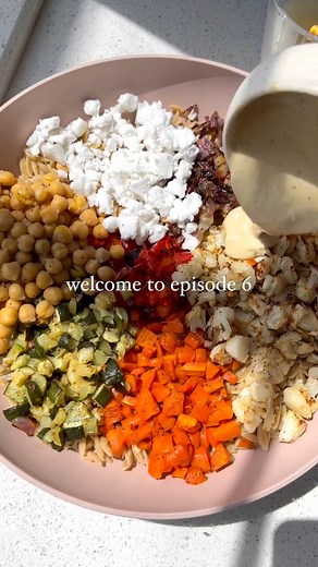 1.7M views · 28K reactions | bookmark this vegan warm orzo salad asap✨follow HealthyGirl Kitchen for more life-changing salads! | HealthyGirl Kitchen | Facebook