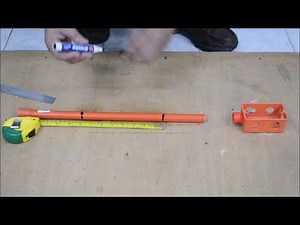 Perform PVC offset bending