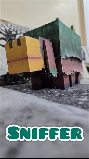 unigue design minecraft mobs!!!!!out of paper #minecraft