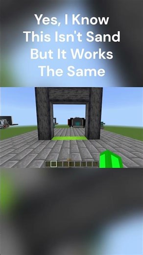 Easy 3x3 Piston Door For Minecraft Bedrock #bedrock #minecraft