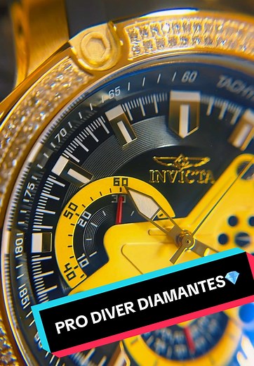 Invicta Pro Diver Diamantes: Reloj de Lujo