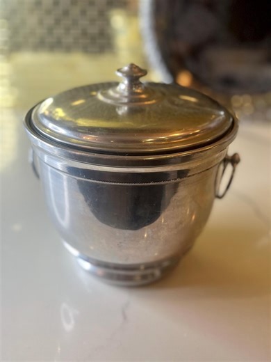 Vintage Silver-plated Insulated Ice Bucket – Mid-century Double-layered - Etsy