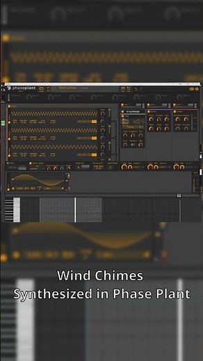 Wind Chimes Synthesized in Phase Plant #phaseplant #sounddesign