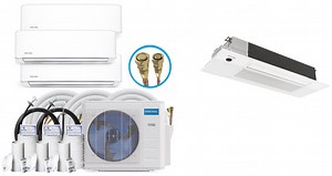 MRCOOL DIY 3 Zone 23.9 SEER2 Mini Split AC Heat Pump (-13°F) E-Star: 13 EER/10 HSPF (R454B)