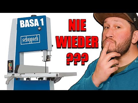 Scheppach BASA 1 Erfahrungsbericht incl. Sägeblatt einstellen