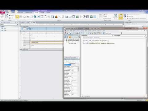 MS Access Cascading Table Values Using DLookup