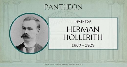 Herman Hollerith Biography | Pantheon