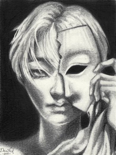 DANI on Instagram: "ℌ𝔦𝔡𝔦𝔫𝔤 𝔱𝔥𝔢 𝔟𝔢𝔞𝔲𝔱𝔶 𝔴𝔦𝔱𝔥 𝔞 𝔪𝔞𝔰𝔨, 𝔱𝔥𝔢 𝔞𝔯𝔪𝔬𝔯 𝔱𝔬 𝔥𝔦𝔡𝔢 𝔥𝔞𝔩𝔣 𝔬𝔣 𝔱𝔥𝔢 𝔱𝔯𝔲𝔢 𝔰