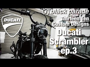 [Ducati スクランブラー] カスタムパーツ紹介 ep.3 [Thirteen Ten Custom Designs ]