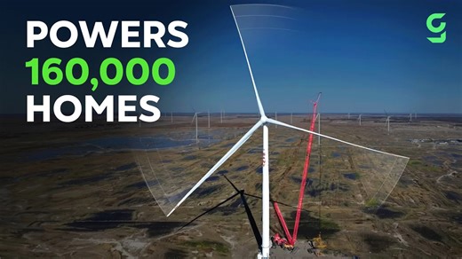 China built the world's largest wind turbine!