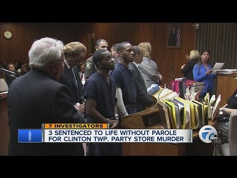 Three sentenced to life in prison