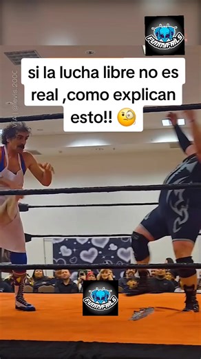 si la lucha libre no es real, como explican esto?? . . . México surrealista #boxing #fight #mma #box #luchalibre