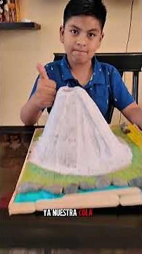 COMO HACER UN VOLCÁN CASERO