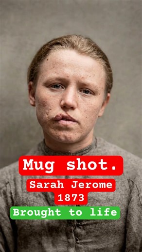 Mug Shot of Sarah Jerome. 1873