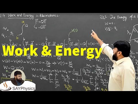 L22.1 Work and energy in electrostatics