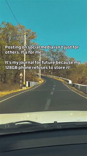 My phone said "Storage full" so I choose social media as my new storage device..😎