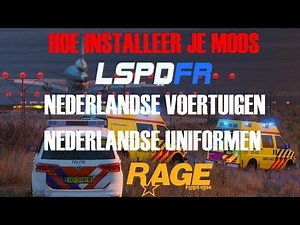 HOE INSTALLEER JE MODS! LSPDFR, VOERTUIGEN, ELS, UNIFORMEN EN CALLOUTS!