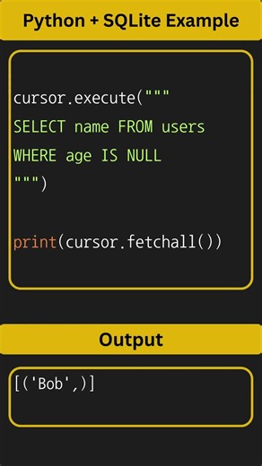 SQL NULL (Python Developers)