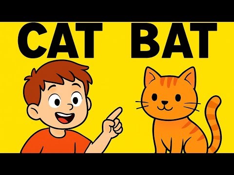 Rhyming words for kids|Easy English learning |