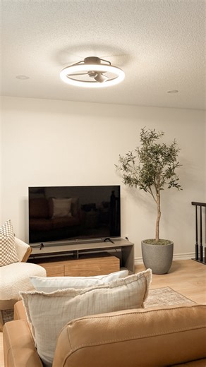 Still living with a builder-grade fan? This is your sign to upgrade. ✨ The Darren Ceiling Fan brings a modern, streamlined look that instantly elevates the room. The install is simple, the remote makes adjusting airflow and white settings effortless, and the difference is noticeable the moment it’s on. An easy swap that completely transforms the space. #ArtikaHome #ModernHome #HomeUpgrade #CeilingFan | Artika