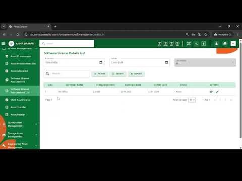 Asset & Inventory- IT Assets process flow