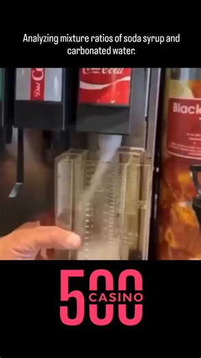 giggyvibe on Instagram: "The video in the post reveals transparent measuring chambers inside a soda fountain dispenser, showing how syrup from branded nozzles (e.g., Coke, Sprite) flows into precise volumes before mixing with carbonated water. Standard industry ratio for fountain sodas is 5 parts carbonated water to 1 part syrup, ensuring consistent flavor and carbonation, as documented by suppliers like Cornelius and Bernick's. This behind-the-scenes look highlights the automated precision in p
