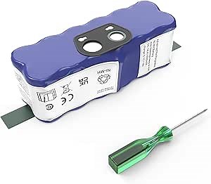 Replacement Battery for iRobot X-Life Extended Ni-MH Battery, Compatible with Roomba R3 500 600 700 800 900 Series 530 531 532 540 550 552 560 562 570 620 630 650 660 760 770 780 790 870 880 980