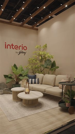 Here at the AD Design Show 2025, surrounded by inspiration. Come experience Interio by Godrej up close, visit us! [AD Design Show 2025, Interio by Godrej, Interior design exhibition, Furniture showcase, Home interiors India, Design inspiration, Modern interiors, Interior styling ideas] #Interio #MomentsThatMatter #Kitchen #Furniture #AdDesignShow #Modern | Interio by Godrej