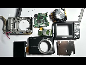 Sony DSC S930 Digital Camera Disassembly