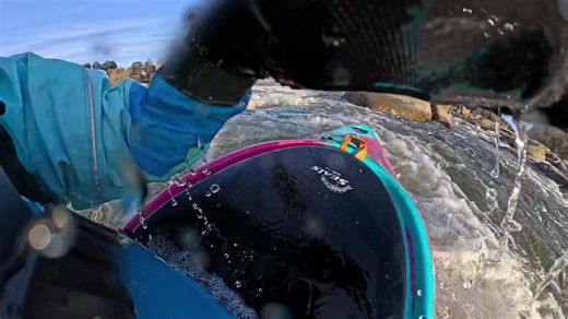 Can anyone see this video 😂 this algorithm is insane now #tiktokalgorithm #brokemyheart #gopro #kayaking