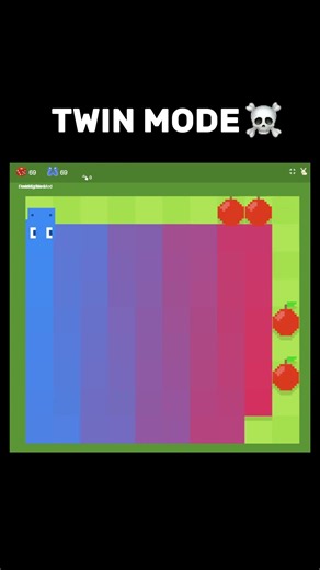 #satisfying #games #snakegame #gaming #gameplay #puzzle #game #funny #live twin mode snake game