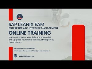 SAP LeanIX EAM Training | SAP LeanIX EAM Online Training with Professional Trainer