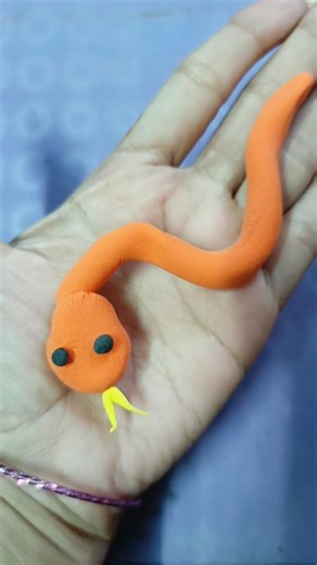 clay snake making