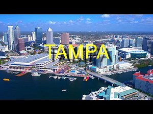 4K Tampa Florida | Downtown Aerial View From Drone