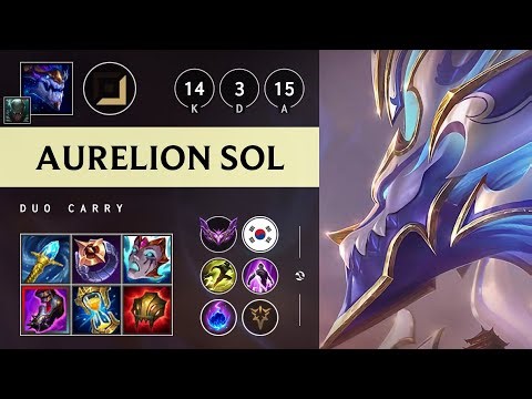 Aurelion Sol Carry vs Zeri - KR Master Patch 25.13