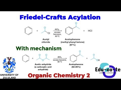Friedel crafts acylation reaction - Organic Chemistry 2