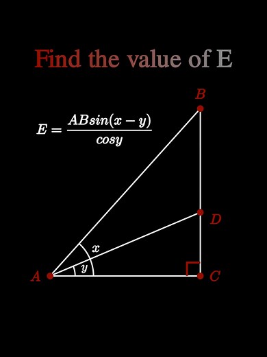 Trigonometry Challenge: Solve for E Using Sine and Cosine