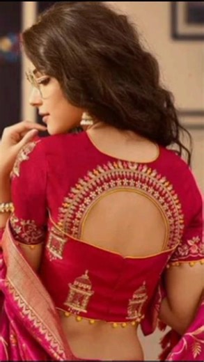 ✨ simple blouse designs /blouse ki design 💯🔥 #weddingblouse #blouse
