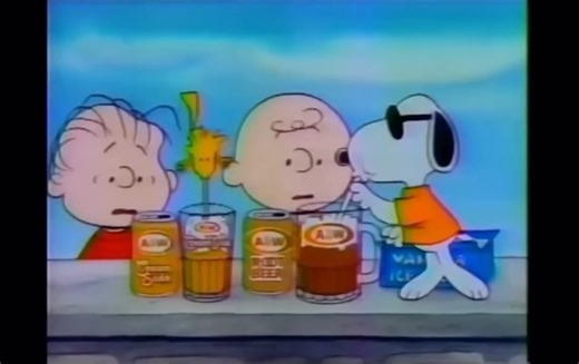 Peanuts By Schulz on Instagram: "Who else remembers the old school Snoopy commercials?  #peanutsclips #snoopy #charlesschulz #charliebrown #petlovers #thepeanutsgang #dreams #icecream #dog #rootbeer #AW"