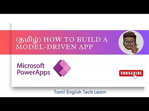 (தமிழ்) How to Build a Model-Driven App | Power Apps Tutorial for Beginners