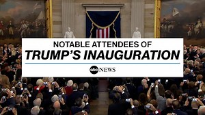 Notable attendees of Trump’s inauguration