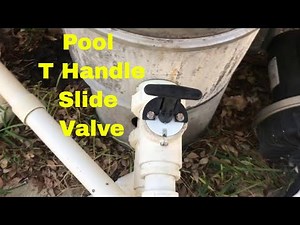 Pool Basics: How a Pool Slide Valve Works