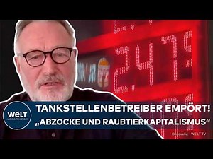 SPRITPREIS-EXPLOSION IN DEUTSCHLAND: „Abzocke und Raubtierkapitalismus“ | Wer verdient hier?